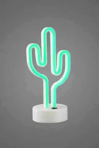 Настільний LED неоновий світильник Кактус Arnolux 1.9W зелений (ARN-09-TL-Cactus-GR) · 5