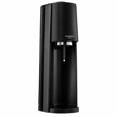 Набір для газування води SodaStream TERRA, чорний: 1 балон CO2, 1 × 1 л · 2