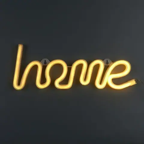 Настінний LED неоновий світильник Home Arnolux 1.8W жовтий (ARN-42-WL-Home-YL) · 2