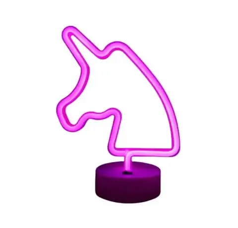 Настільний LED неоновий світильник Єдиноріг Arnolux 1.7W рожевий (ARN-17-TL-Unicorn-PN) · 4