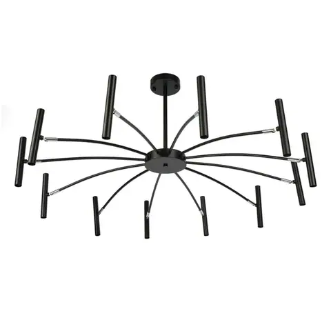 Люстра Berger 7024-PL-12 G9, чёрный · 3