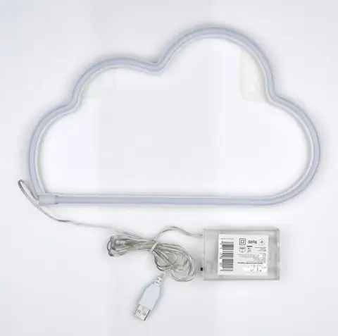 Настінний LED неоновий світильник Хмаринка Arnolux 1.7W синій (ARN-31-WL-Cloud-BL) · 3