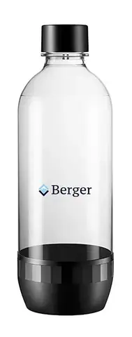 Набір для газування води Berger SM-102, чорний: 2 балони CO2, 2 × 1 л + 3 сиропи · 3