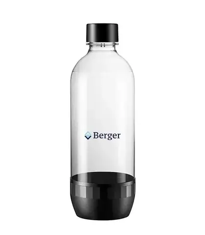 Набір для газування води Berger SM-102, чорний: 2 балони CO2, 1 × 1 л + 3 сиропи · 7