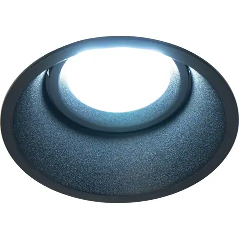 Точковий світильник Bergs 3019-DL-1 GU10, чорний · 2